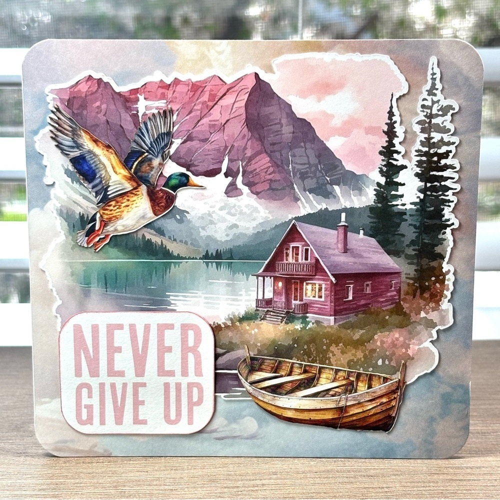 Handmade Encouragement Greeting Card